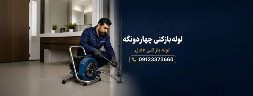 لوله بازکنی چهاردانگه | رفع فوری گرفتگی